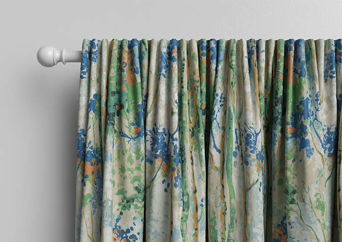 Silver Birch, Sapphire - Made to Measure Curtains - Image 10